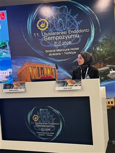Fakültemiz Dr. Öğr. Üyesi Özge KURT'un Sunumu Ve Oturum Başkanlığında 11. Uluslararası Endodonti Sempozyumu Gerçekleştirildi