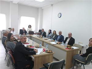 Aksaray Üniversitesi Diş Hekimliği Fakültesi Danışma Kurulu Toplantısı Gerçekleştirildi
