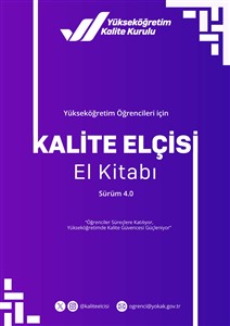 YÖKAK Kalite El Kitabı Yükseköğretim Öğrencileri İçin Sürüm 4.0 Yayımlandı